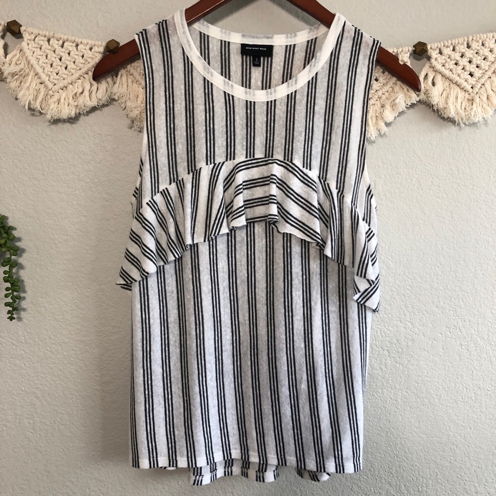 Who What Wear - S - ruffle tank